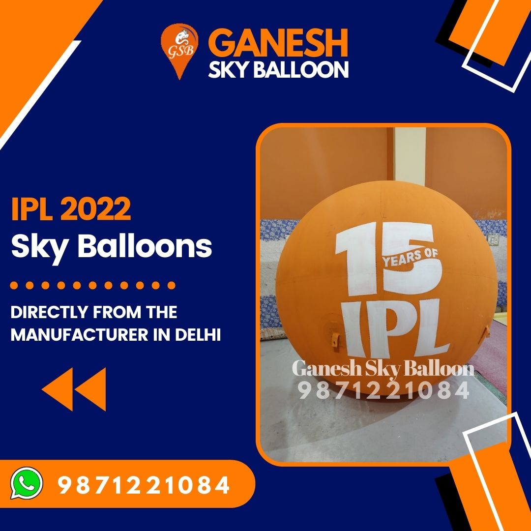IPL 15 Years Sky Balloon
